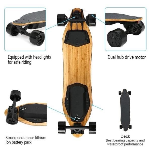Ownboard Electric Longboard Dual Motor with Remote Controller