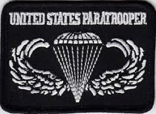 United States Paratrooper Logo Patch