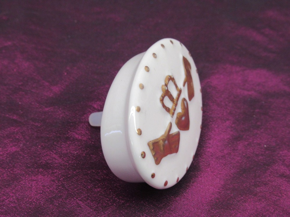 NORA FLEMING ceramic mini - Live Laugh Love Cladddagh