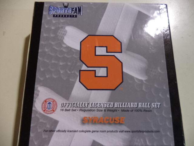 Syracuse Billiard Ball Set