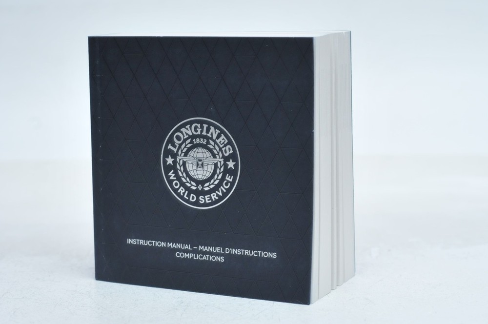 Longines Instruction Booklet Manual Multilanguage