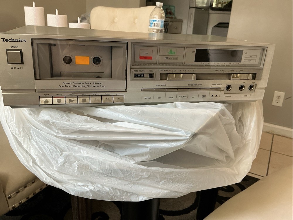 Technics RS-B16 Dolby Cassette Deck - Works Great Vintage