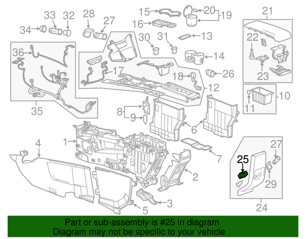 Genuine GM Auxiliary Jack 22836649