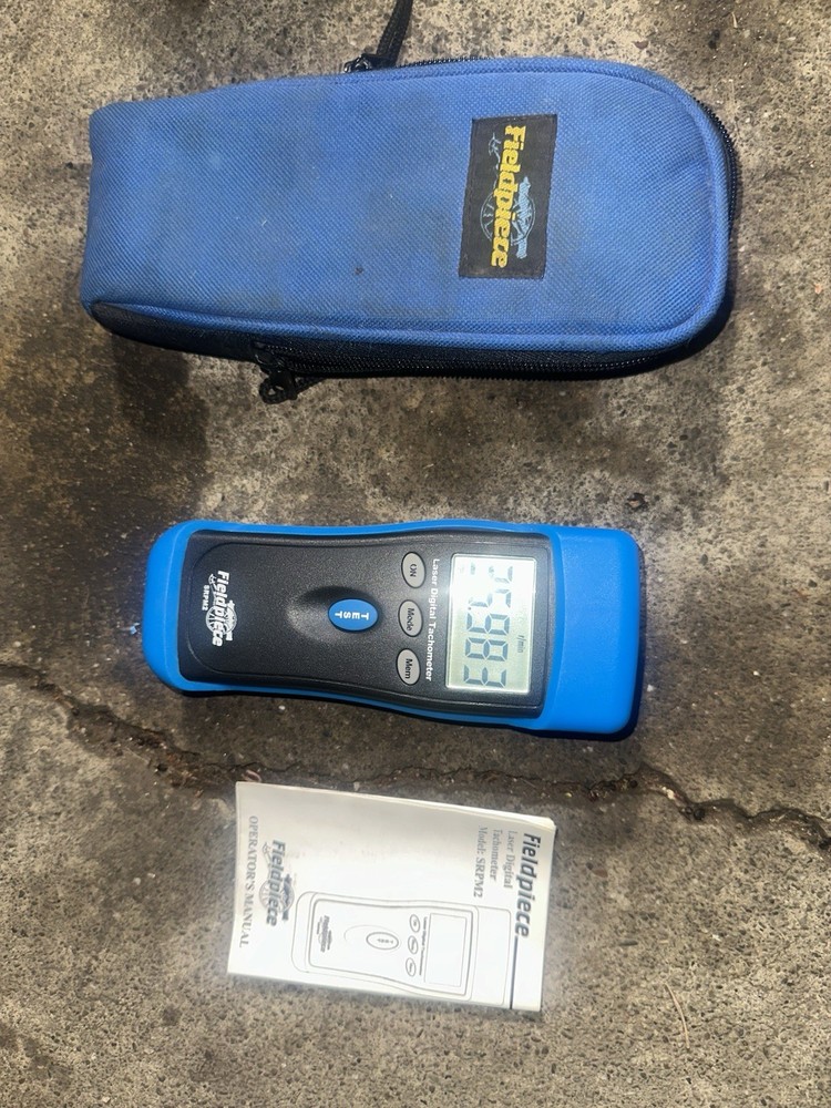 fieldpiece srpm2 lacer digital tachometer