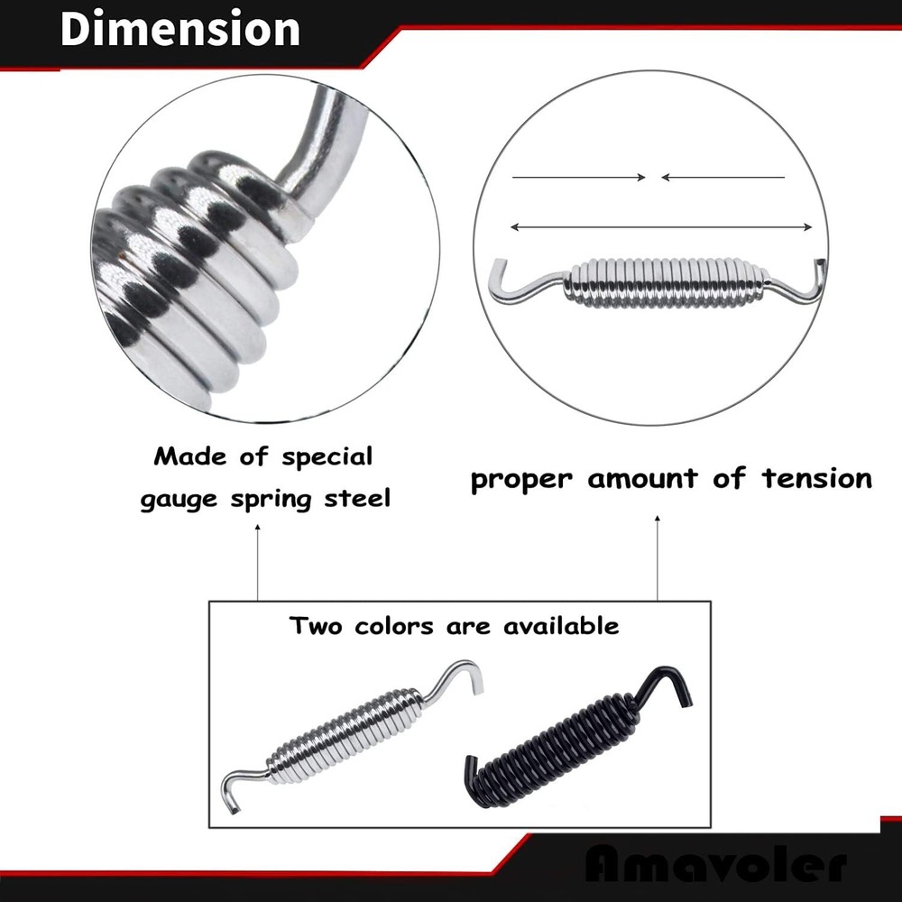 Easy Installation Harley Kickstand Spring - Reliable Support for Various Models