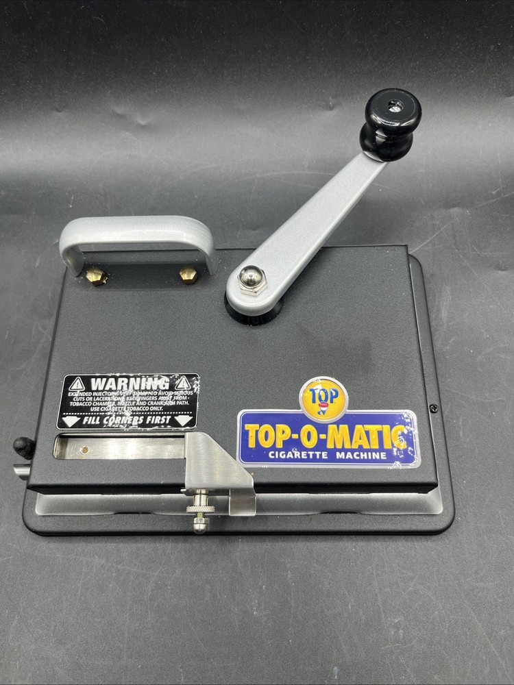 TOP-O-MATIC CIGARETTE ROLLING MACHINE