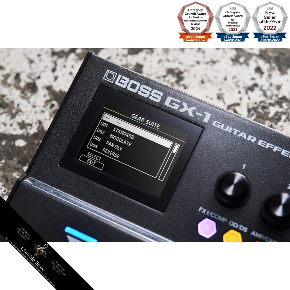 BOSS GX-1 Guitar Effects Processor Compact Powerful Multi Effecter GX1 AIRD JP
