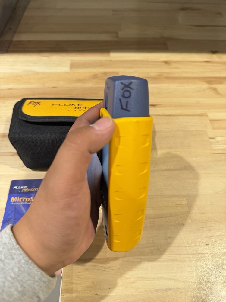 FLUKE NETWORKS MICROSCANNER 2 W/ BAG & MANUAL / SHIPS FAST