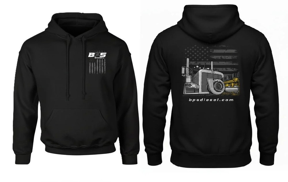 BPS CAT Engine with a Peterbilt Hoodie