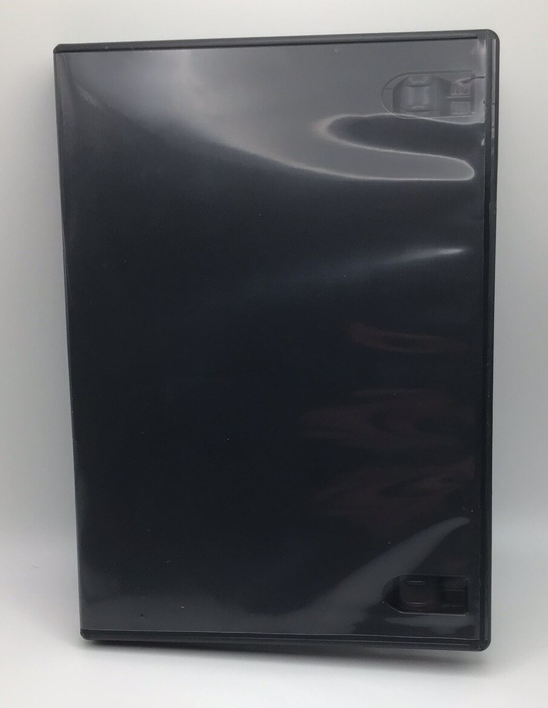 Standard Black DVD Single Disc Case Movie Storage Replacement 14 MM
