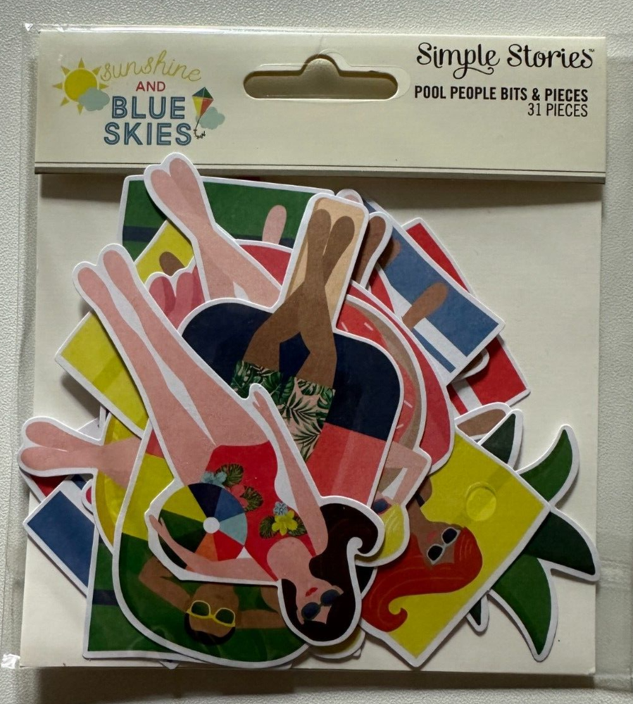 Simple Stories Bits & Pieces-Multiple Variations Available-You Choose