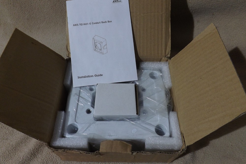 Axis TQ1601-E Conduit Back Box, P/N: 02336-001
