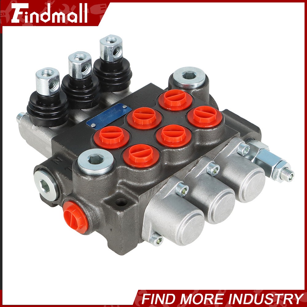 3 Spool 13GPM Hydraulic Directional Control Valve BSPP Interface New