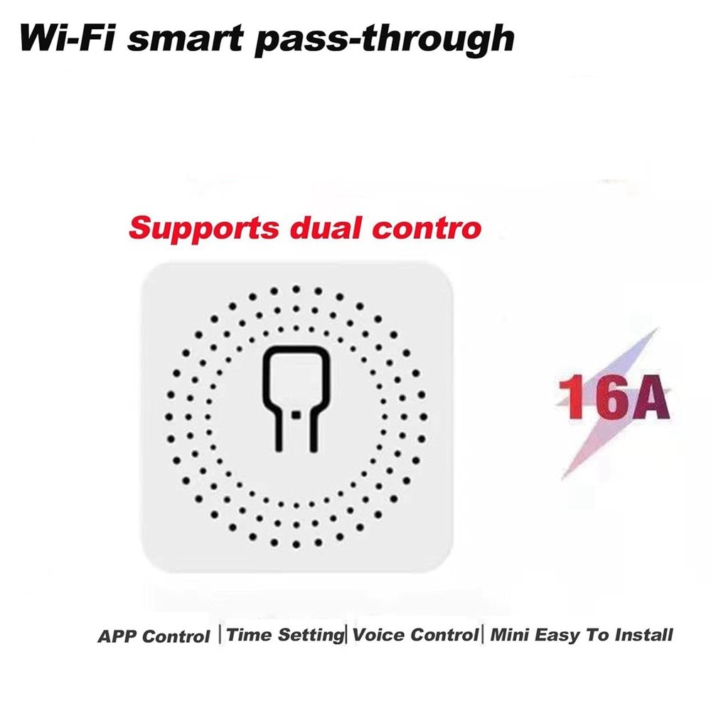 4 WiFi Light Switch, APP Remote Control, Voice Control, DIY-,5822