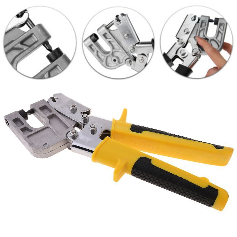 Stud Crimper 10 Inch Aluminum Alloy Handle Stud Crimper Plaster Drywall Tool