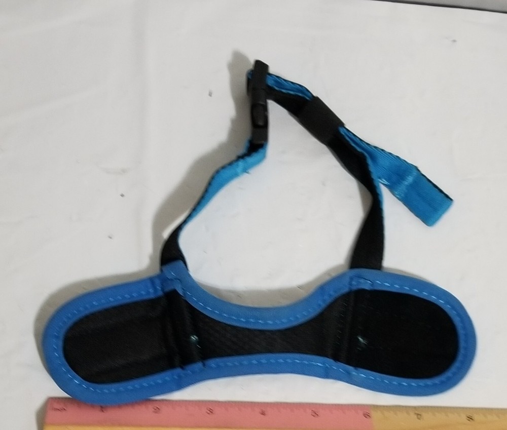 Dog Muzzle Anti Biting Barking and Chewing, w/ Comfortable Mesh Soft Small Blue