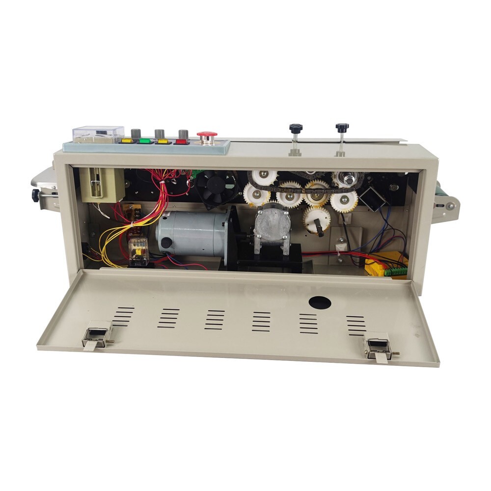 High Efficiency 110V Horizontal Sealer Continuous Plastic Bag Sealing Machine