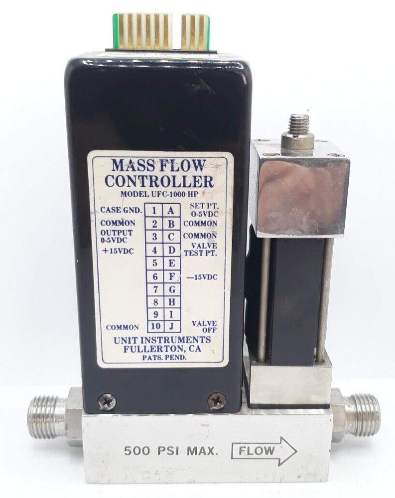 Unit UFC-1000HP Mass Flow Controller Range  3 SLM Gas N2
