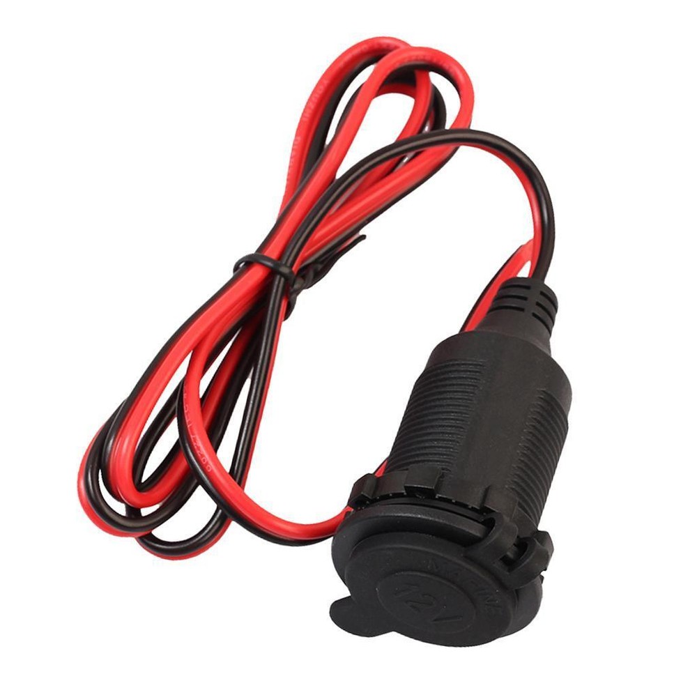 Car Motorcycle Boat Lighter Socket Plug Connector DC 12V 24V
