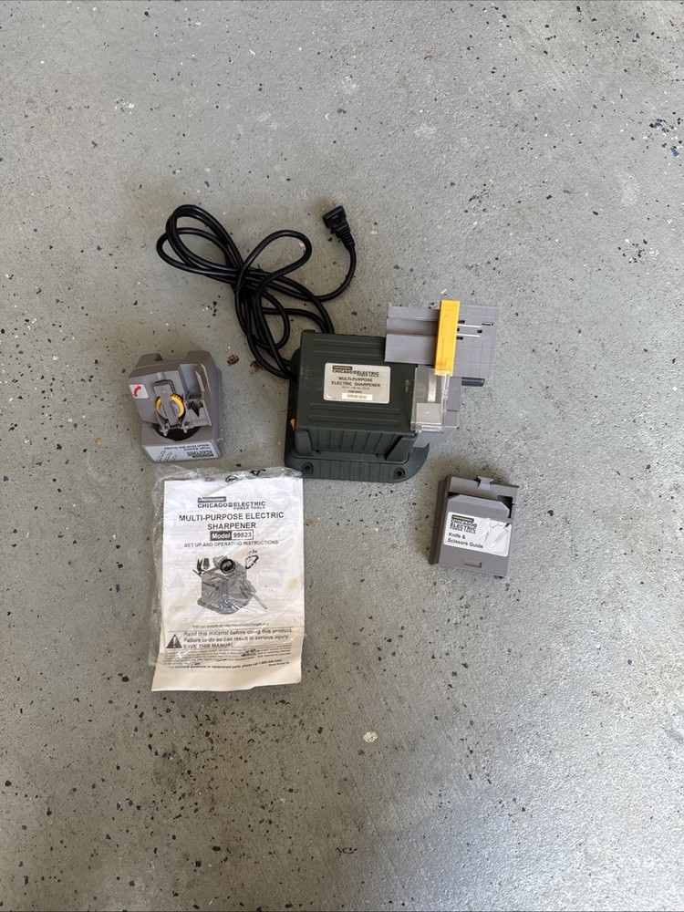 Chicago Electric Power Tools 99823 Multipurpose Sharpener