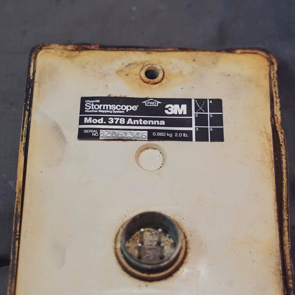 3M Stormscope Mod. 378 Antenna No Plugs