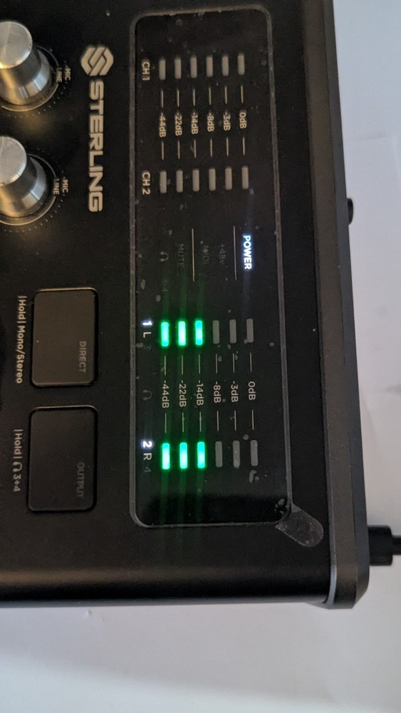 Sterling Harmony H224 USB C Audio Interface UNTESTED (READ DESCRIPTION)