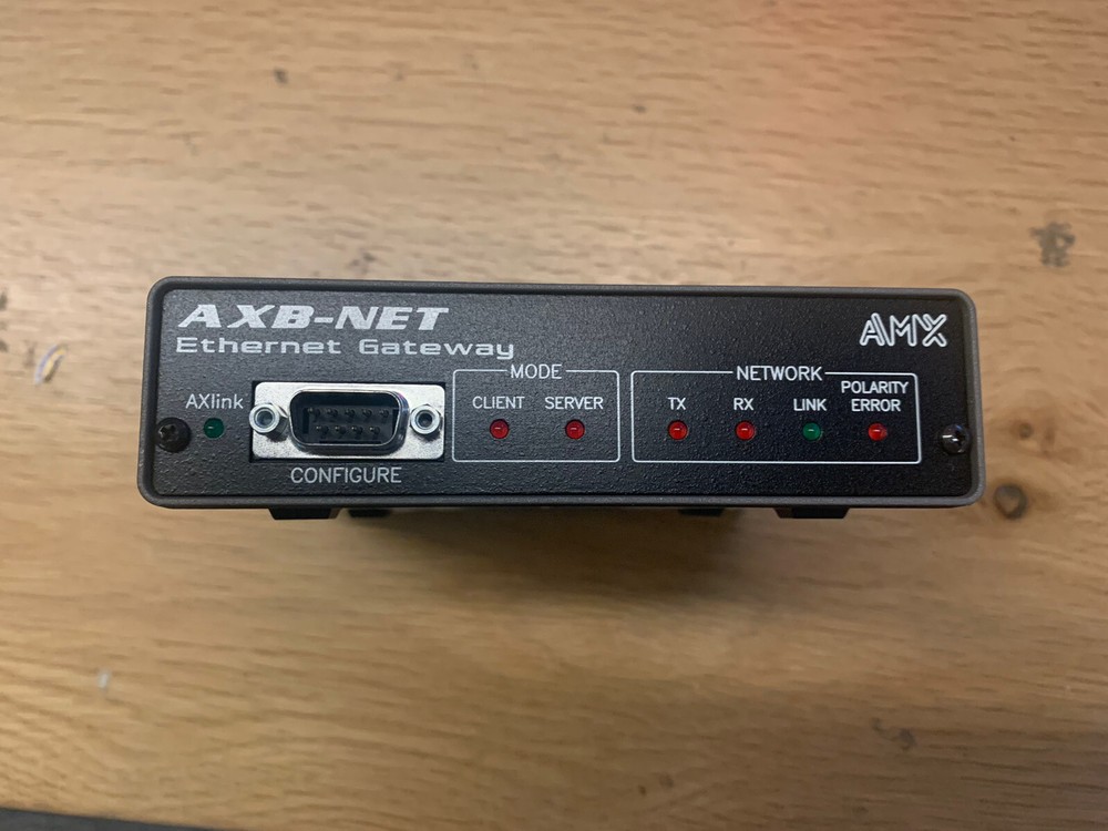 AMX/Panja AXB-NET Ethernet Gateway