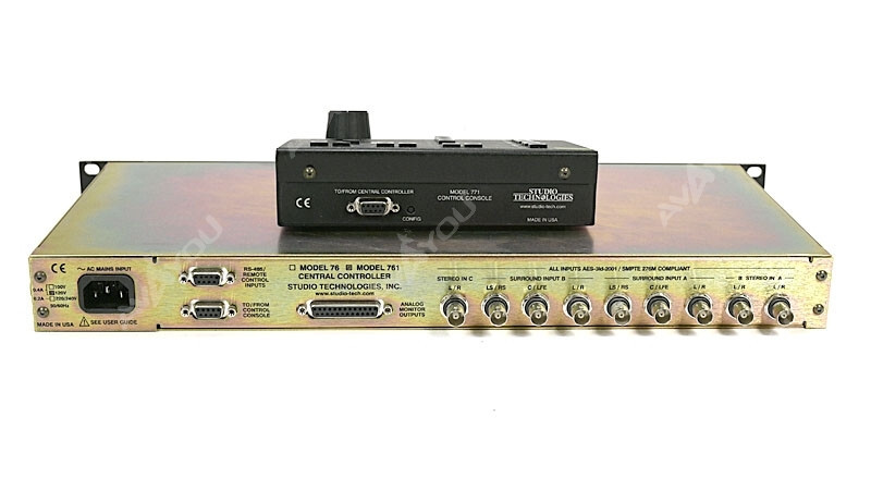 Studio Technologies 761 Central Controller & 771 Control Console 5.1 Surround