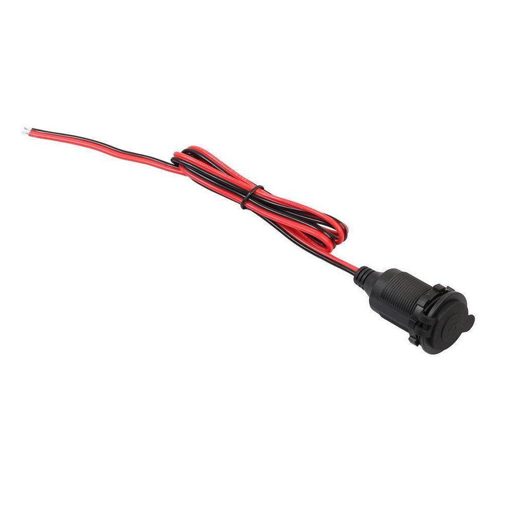 Car Motorcycle Boat Lighter Socket Plug Connector DC 12V 24V