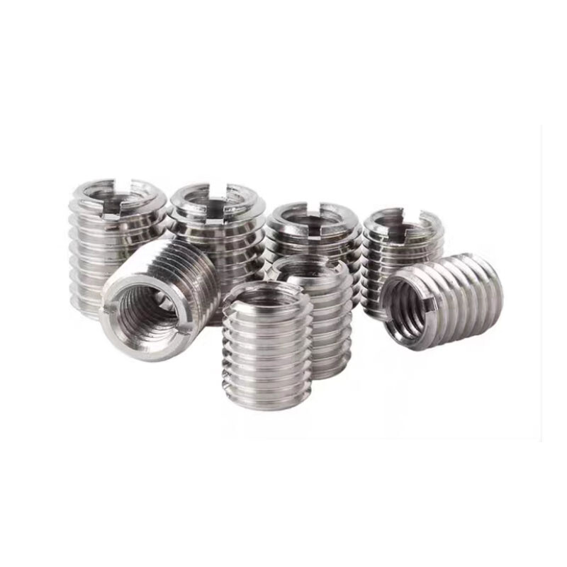 M10-M12-M20 inner outer threads SUS303 slotted Nut Reducer Thread Conversion