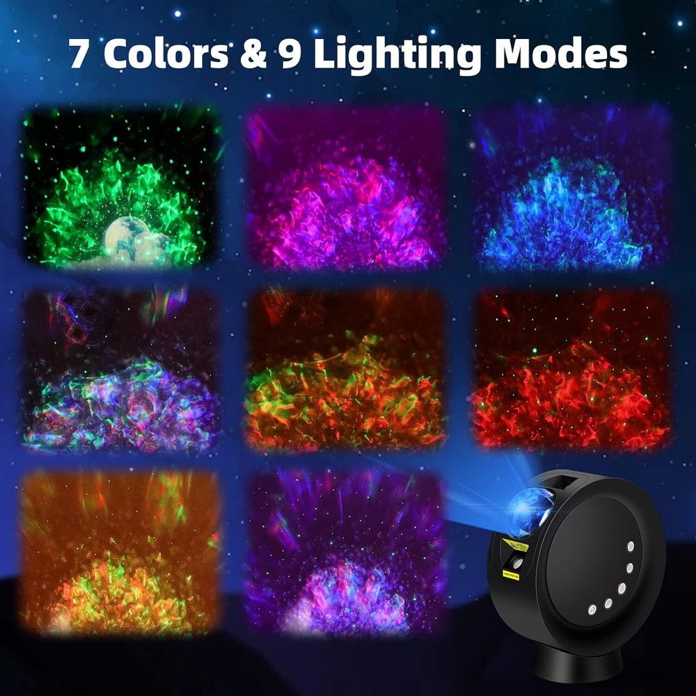 Roll over image to zoom in KIVOTAC Galaxy Projector,Star Projector Galaxy Light