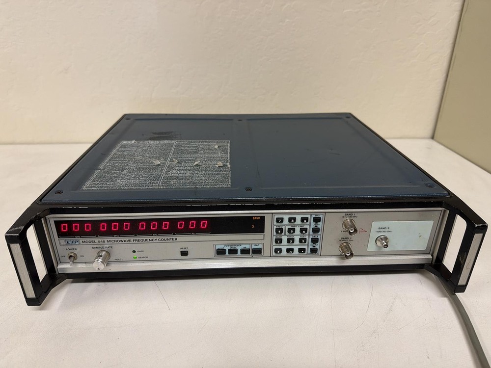 EIP 548 MICROWAVE FREQUENCY COUNTER WITH OPTIONS