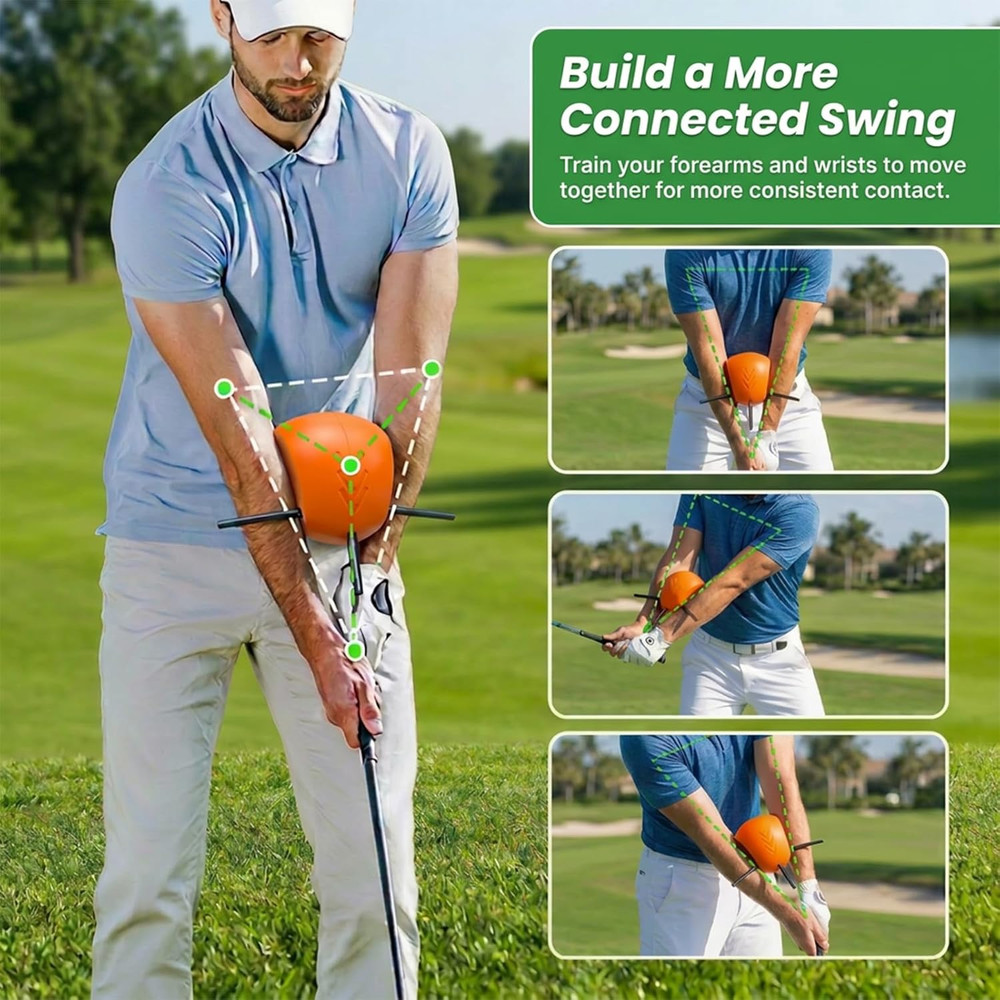 Connector Golf Swing Trainer for Posture Correction and Arm Alignment, Golf Trai