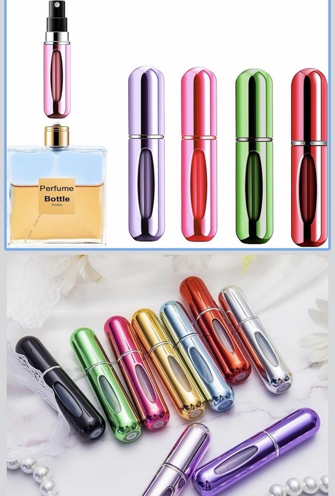 4 Yamadura Portable Mini Refillable Perfume Atomizer Bottles