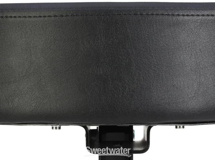 K&M 14047 Pneumatic Stool - Black Imitation Leather
