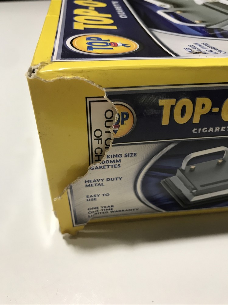 Preowned Top-O-Matic Cigarette Rolling Machine-king Size..