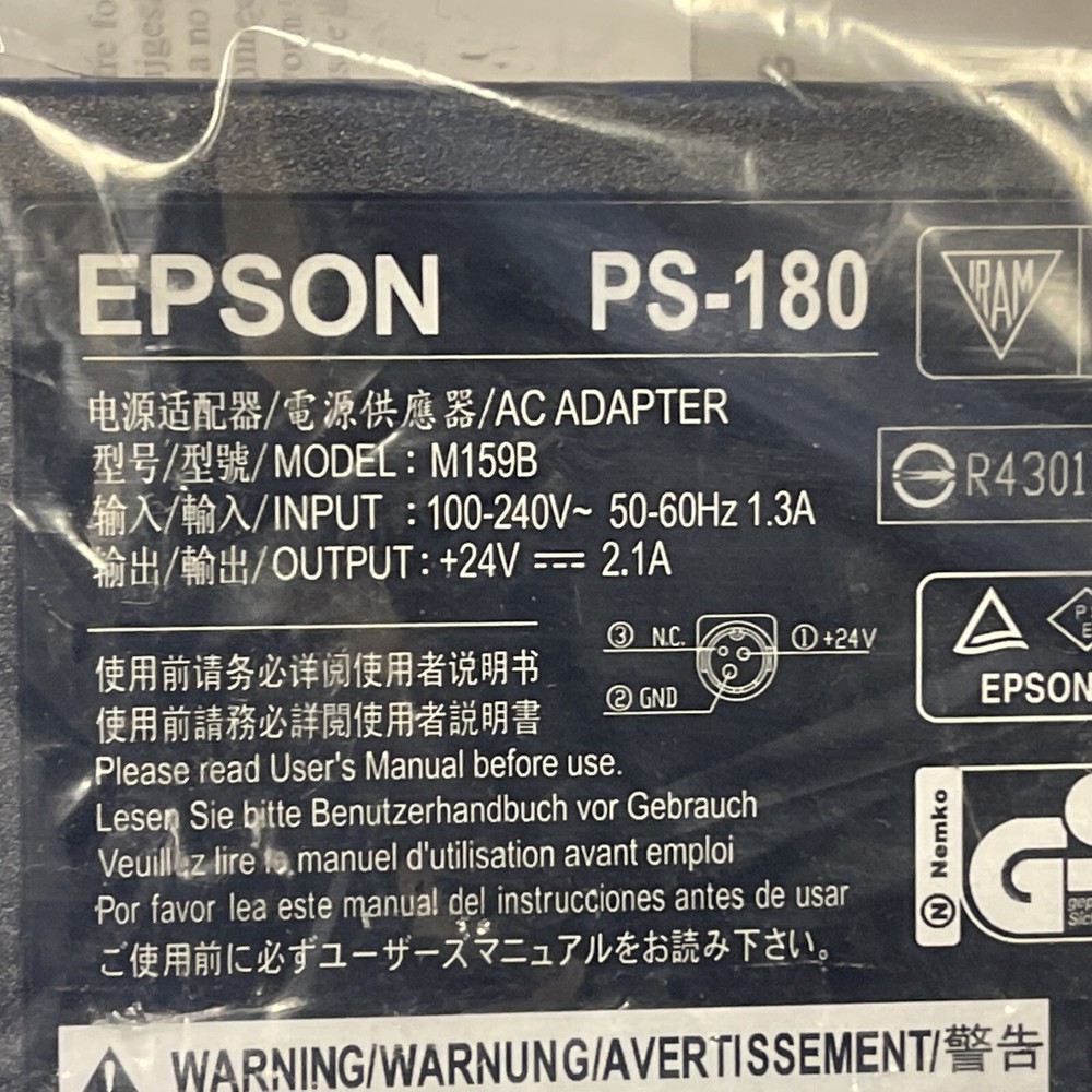 Epson PS-180 Power Adaptor