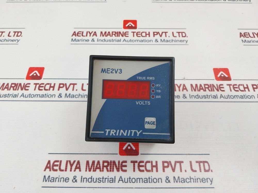 Trinity ME2V3 Three Phase Digital Voltmeter 240V AC