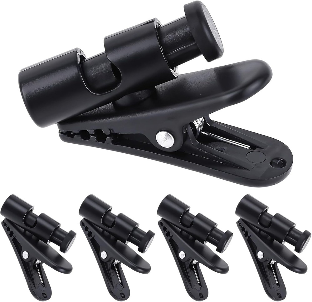 Headphone Cable Clips Clamp for Collar 5 Pack