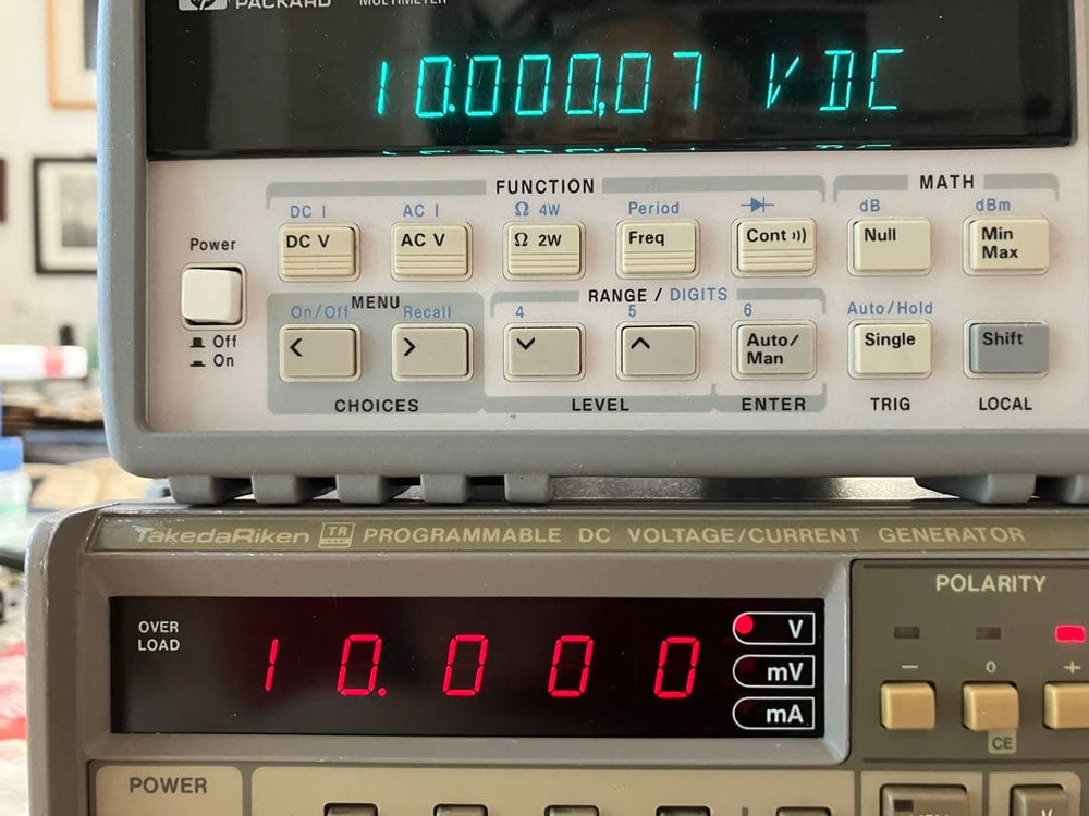 Advantest Takeda Riken TR6142 DC Voltage Current Generator Programmable Source