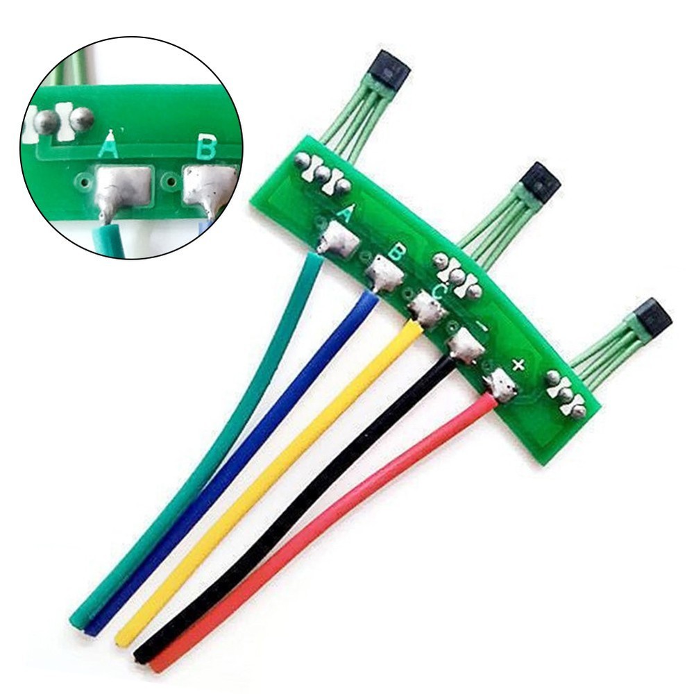 Pads Ebike PCB With Wire Ebike PCB Good Compatibility Plate120 Degrees