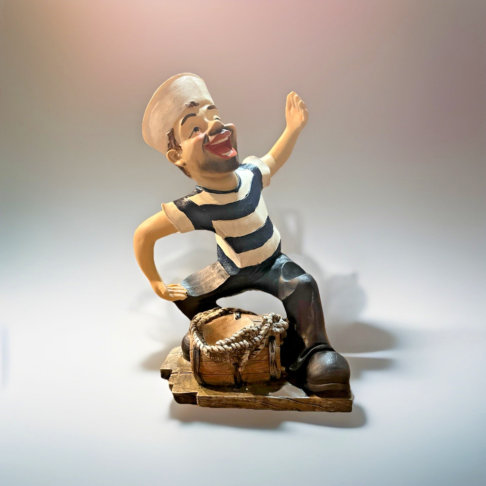 Vintage Sailor Wine Bottle Holder