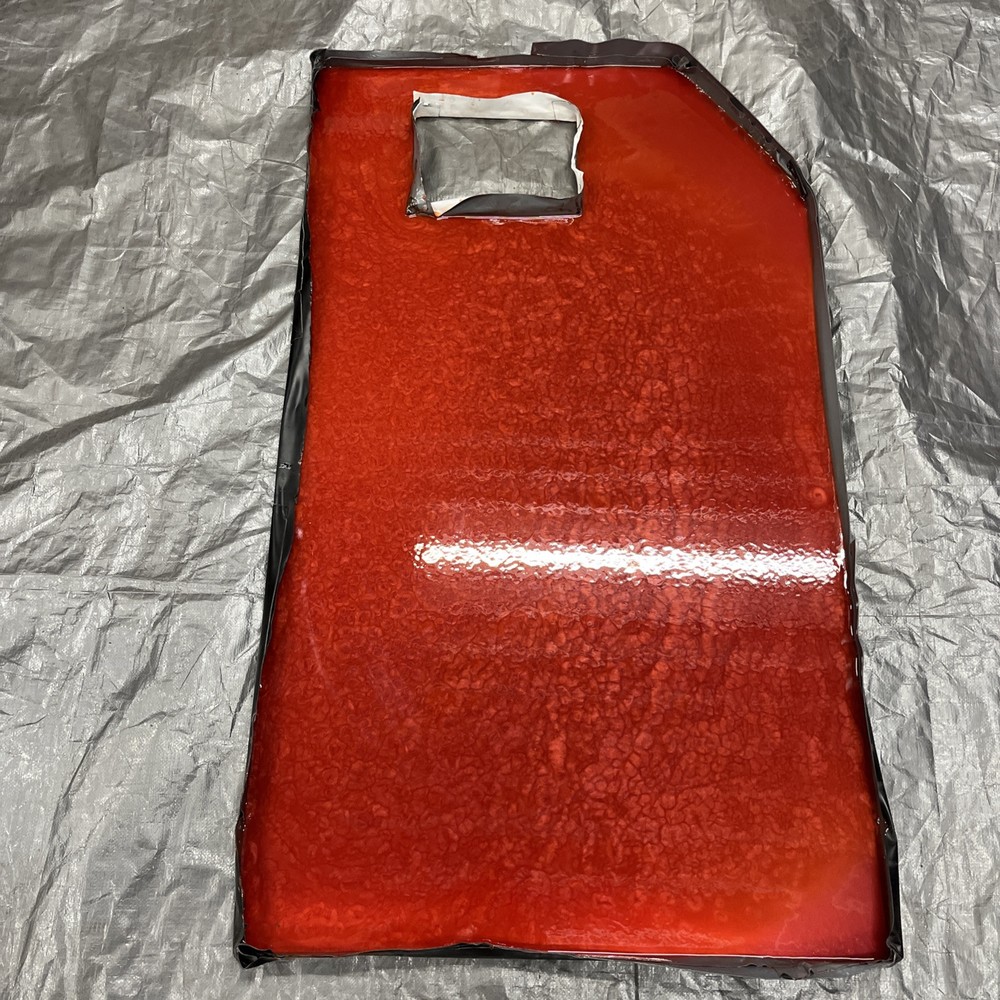 Peterbilt 379 Driver Side Cargo Floor Cherry Red