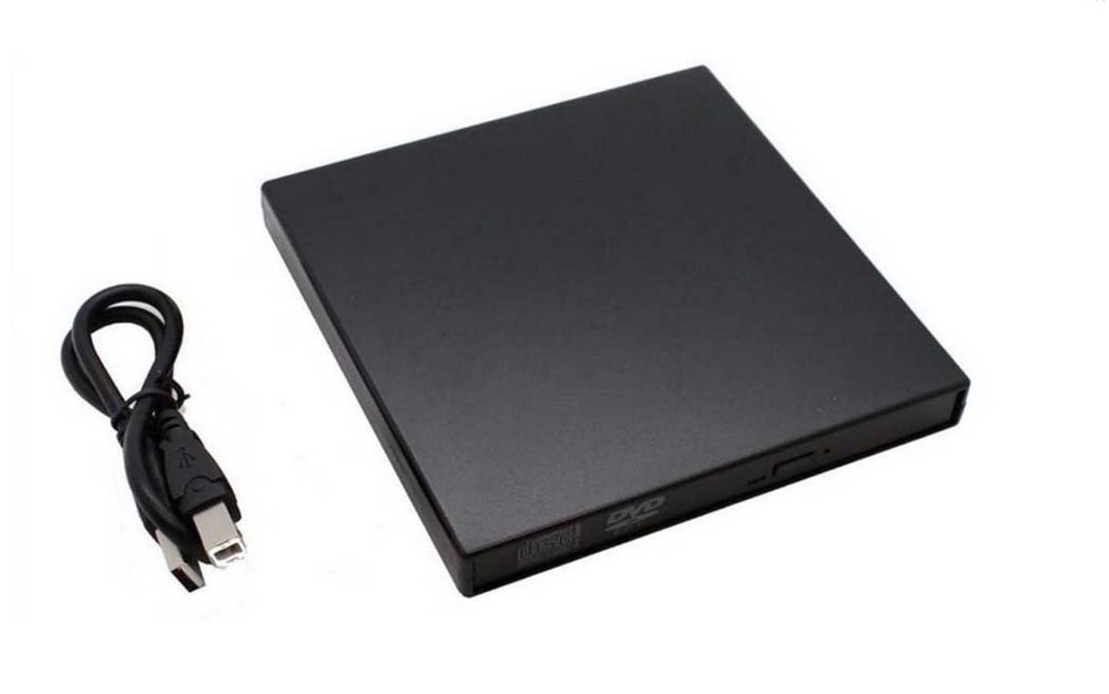 External USB Region Free CD Burner Writer DVD ROM Drive Player for PC & MAC