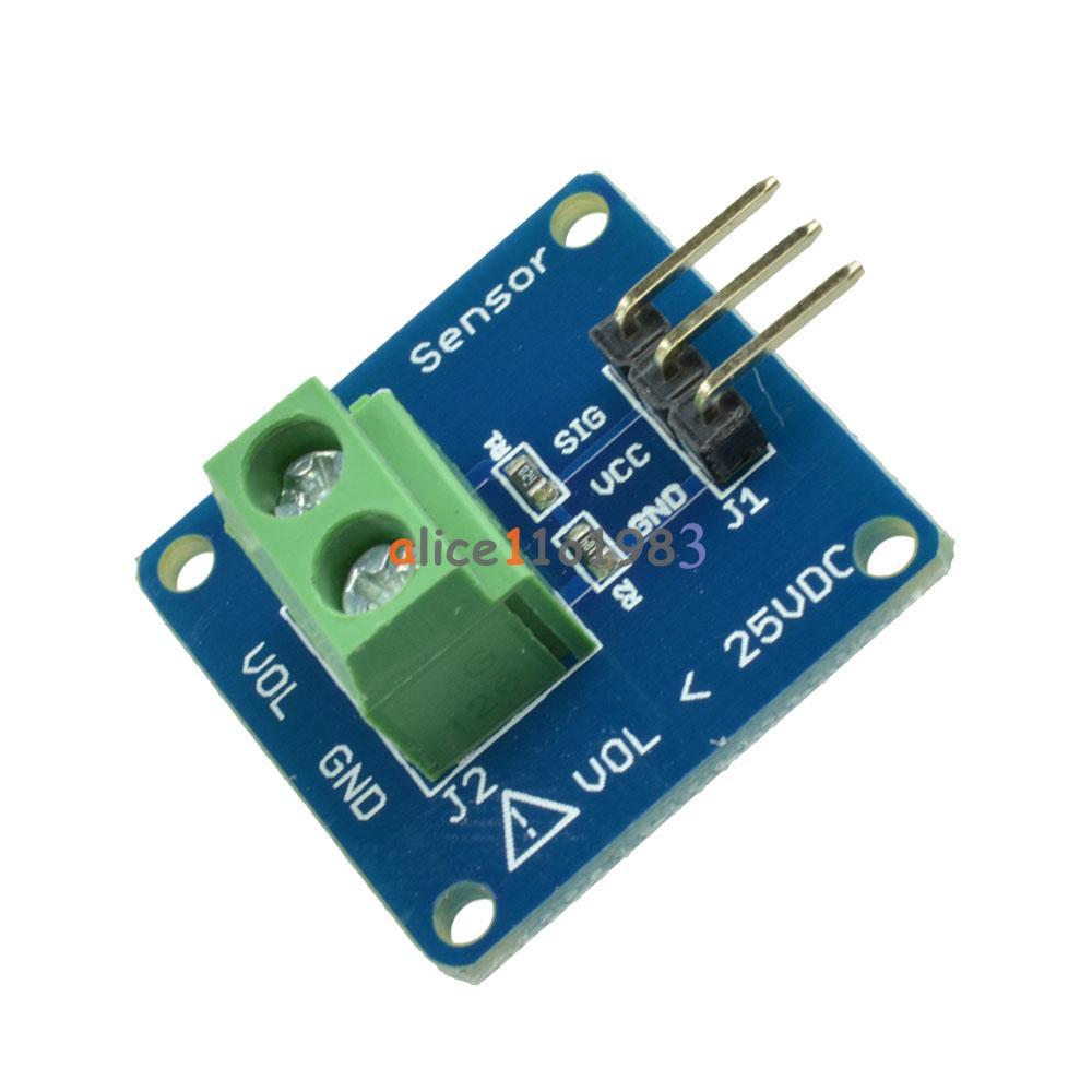 DC Voltage Sensor Module Voltage Detector Divider for Arduino DG New