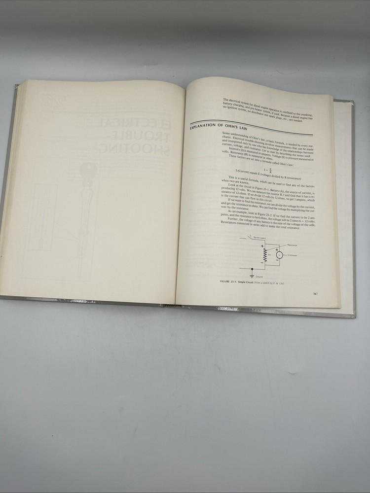 KENNETH BABB DIESEL ENGINE SERVICE BOOK HARDBOUND