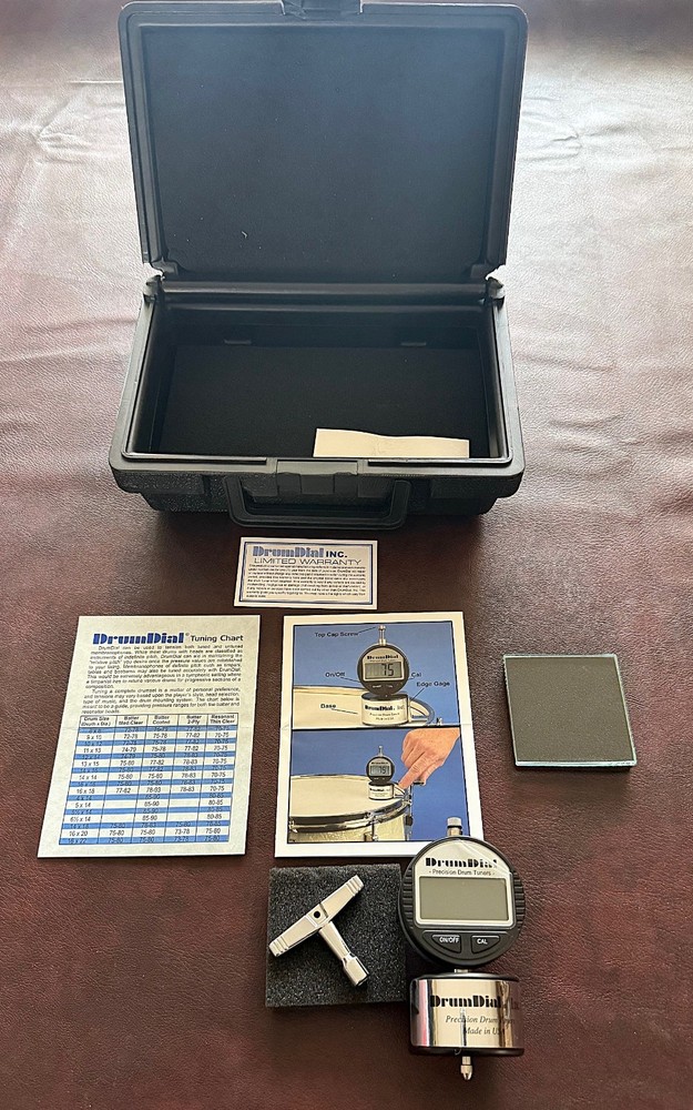 Digital Drum Dial Tuner in Original Case and Packaging