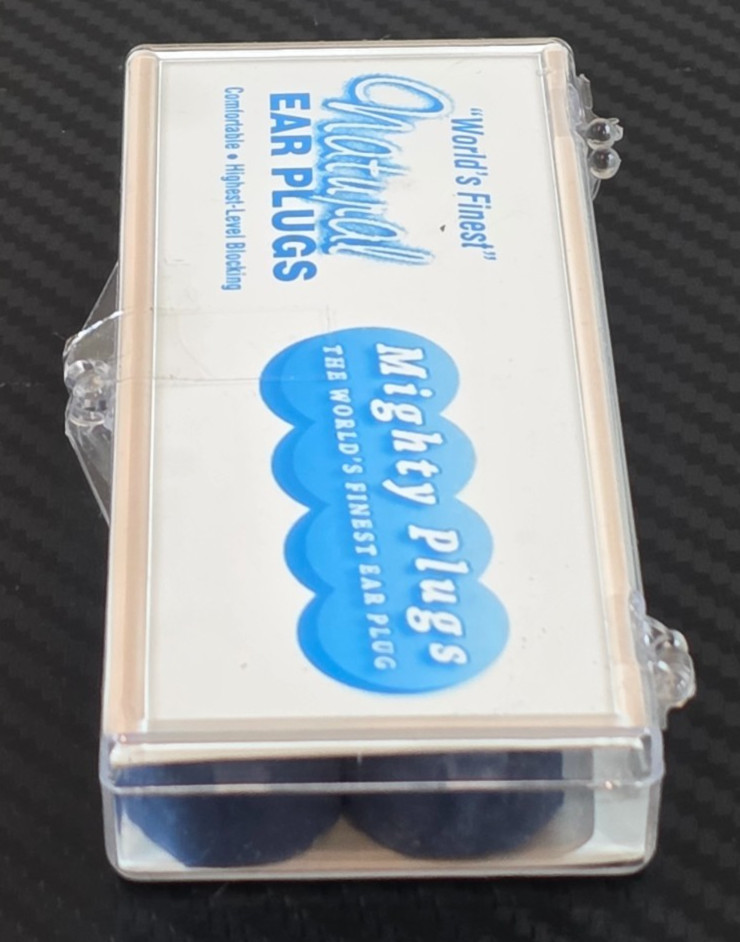 Mighty Plugs Moldable Beeswax Earplugs 6 Pair Personal Pack In Case
