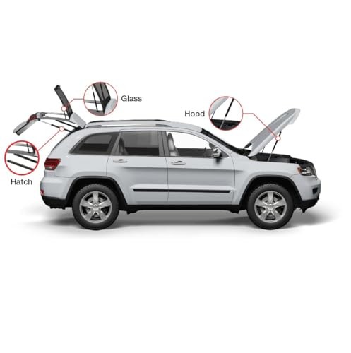2pcs 23.7 in Rear Back LIFTGATE Lift Support Replacement for Dodge Durango