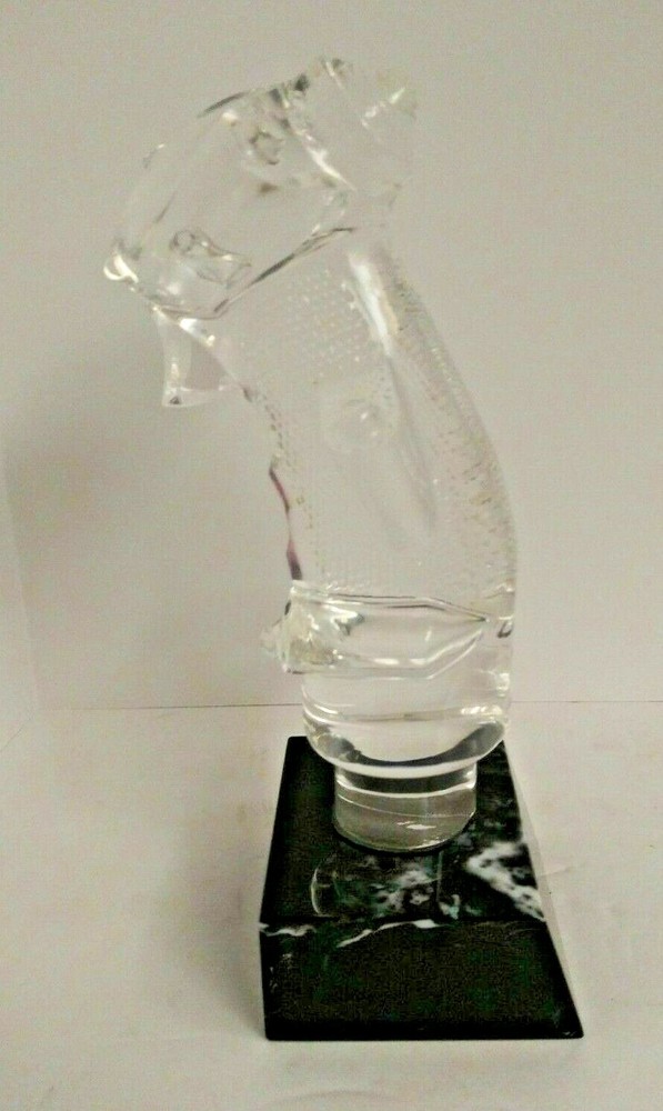 life size acrylic Joystick on base